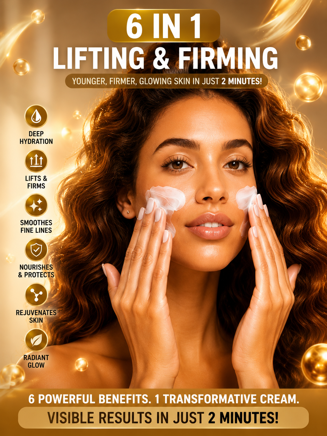 Luxentia™ Wrinkle Defense 6-in-1 Cream | Smooth, Firm & Hydrate